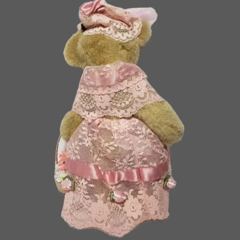 Annette funicello vtg flower girl bear pink lace dress
